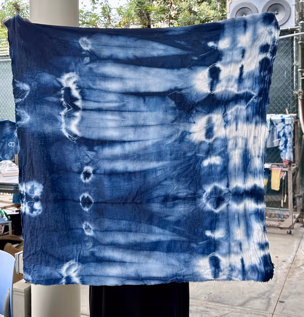 Indigo dye experiments