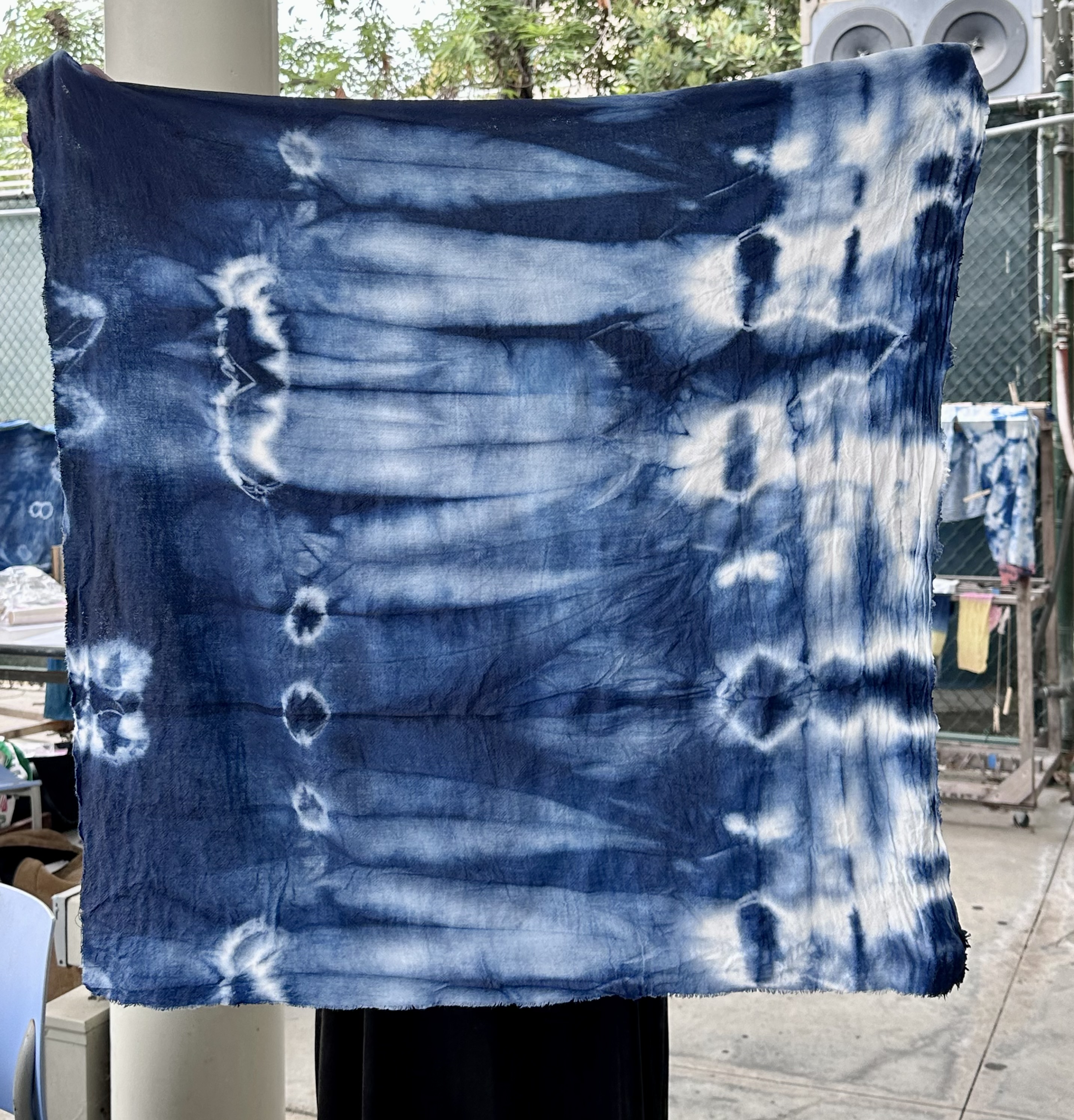Indigo dye experiments