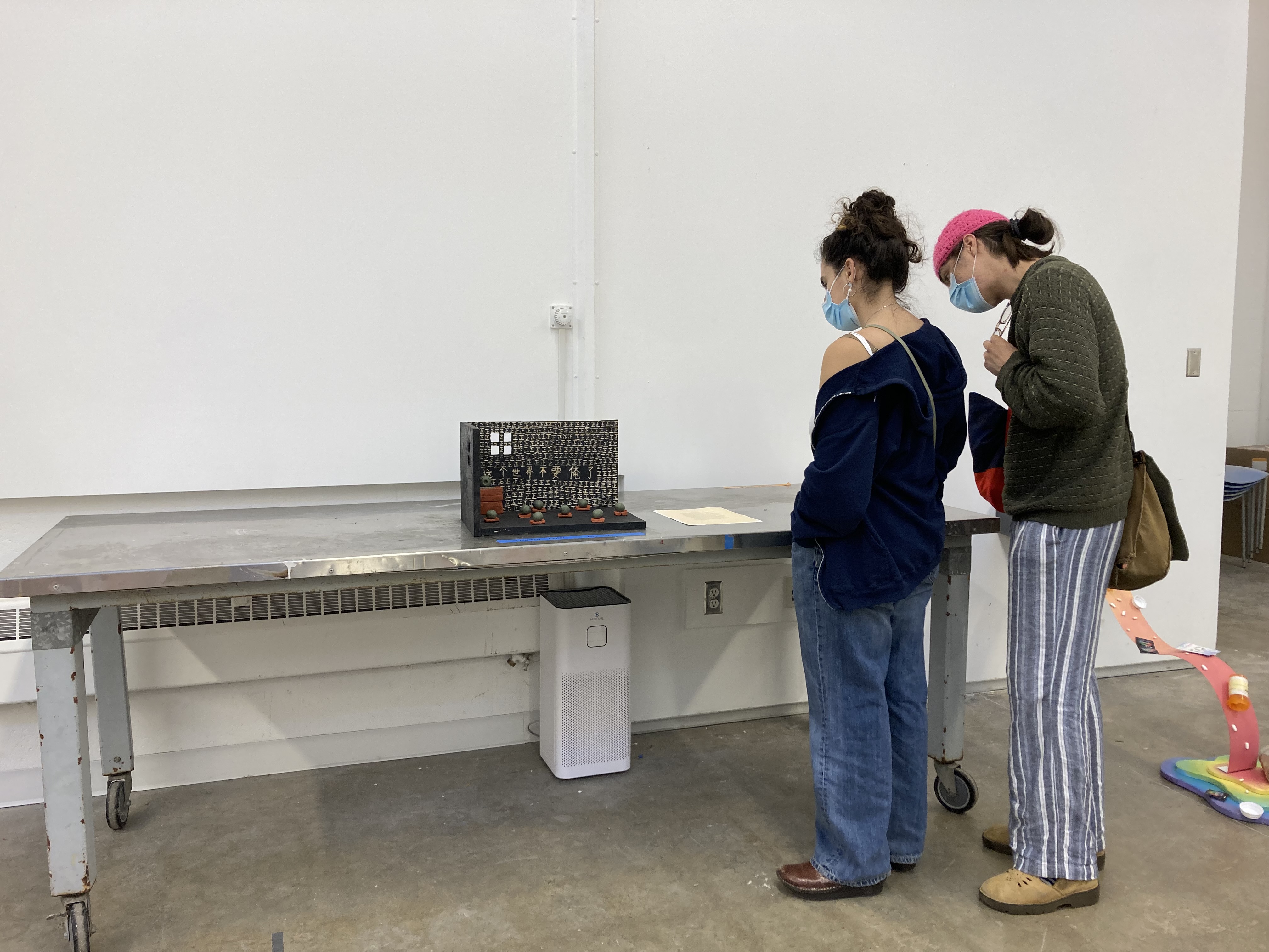A Silent Room presented to public 1