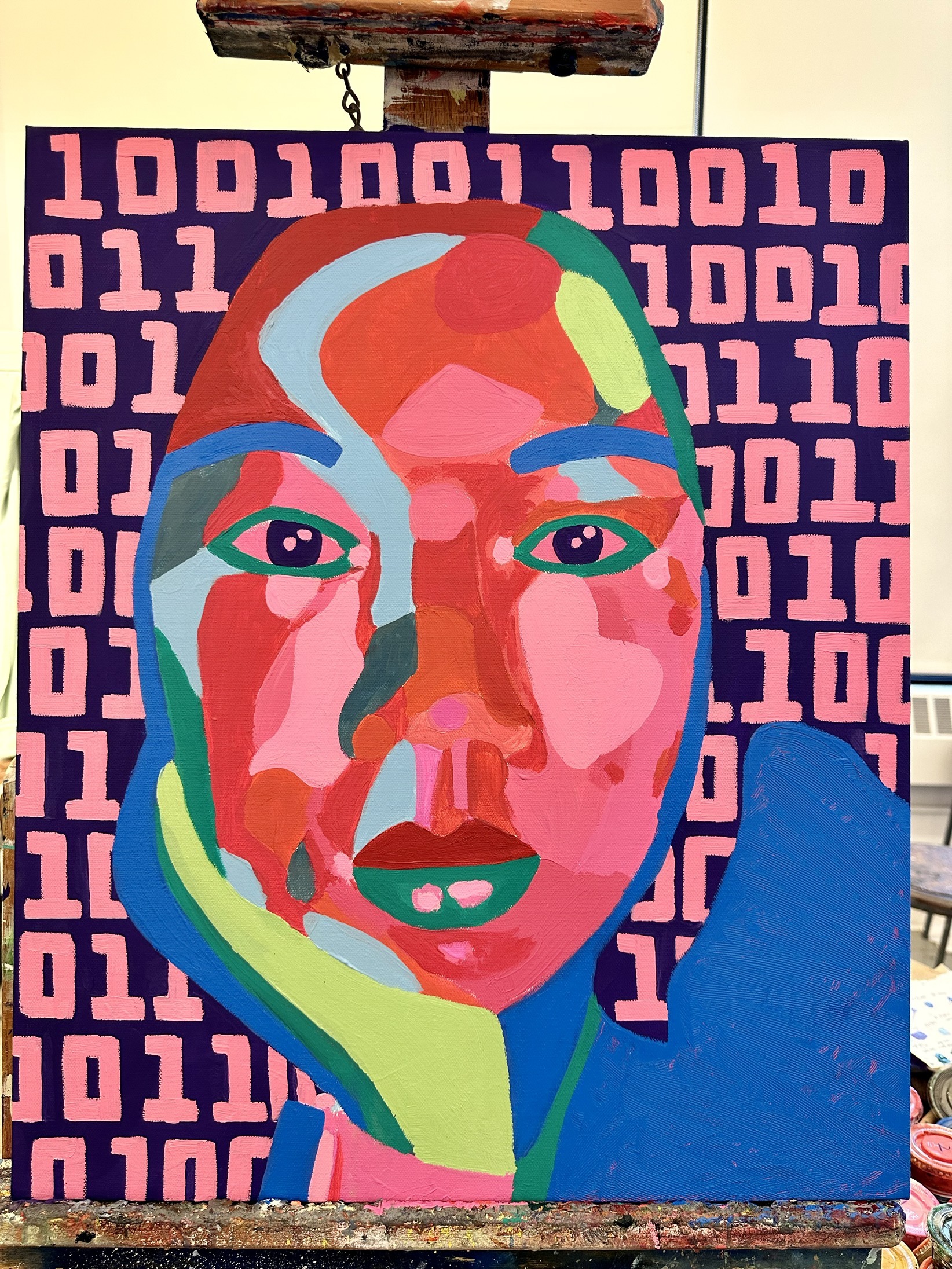 Self Portrait painting