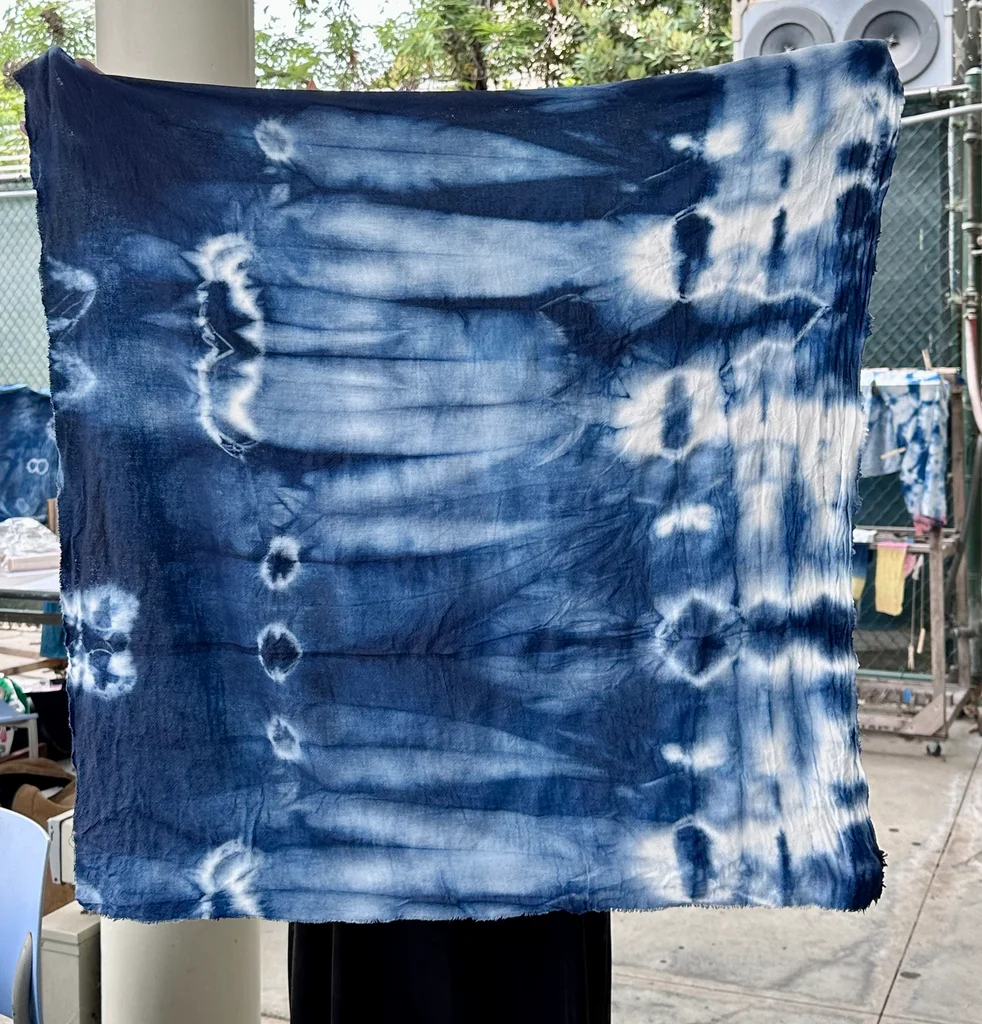 Indigo dye experiments