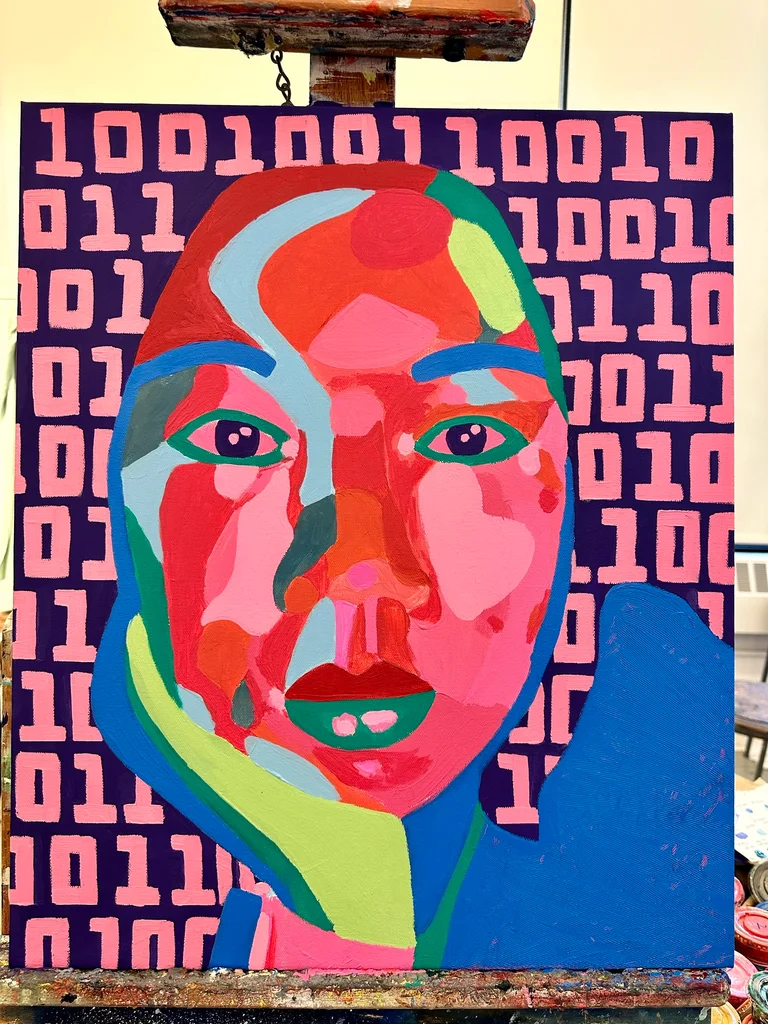 Self Portrait painting
